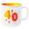 Hallmark 40 Mug, 16 Oz. -Home Decor Shop 40 Ceramic Mug 1BID1069 01