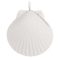 Hallmark A Heart Remembered 2023 Porcelain Ornament -Home Decor Shop A Heart Remembered Seashell Keepsake Ornament 1799QHX3037 06