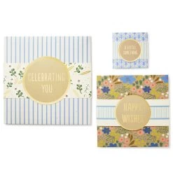 Hallmark 4", 8" And 10" Floral 3-Pack Gift Boxes With Bands -Home Decor Shop Assorted Sizes Floral Gift Boxes With Bands 5EBC1230 06