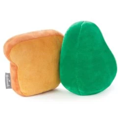 Hallmark Better Together Avocado And Toast Magnetic Plush, 5" 9 Hallmark Better Together Avocado And Toast Magnetic Plush, 5" -Home Decor Shop Avocado and Toast Magnetic Plush 1KID2091 03