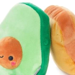 Hallmark Better Together Avocado And Toast Magnetic Plush, 5" 11 Hallmark Better Together Avocado And Toast Magnetic Plush, 5" -Home Decor Shop Avocado and Toast Magnetic Plush 1KID2091 05
