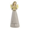 Blossom Bucket Hope Be Still Angel Figurine, 5.5"