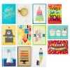 Hallmark Bright And Happy Assorted Birthday Cards, Box Of 12 -Home Decor Shop Bright and Happy Assorted Birthday Cards Bulk Pack 5EDX1019 01