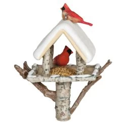 Hallmark Marjolein's Garden Winter Cardinals Ornament 13 Hallmark Marjolein's Garden Winter Cardinals Ornament -Home Decor Shop Cardinals Birdfeeder Keepsake Ornament 1899QXR8099 06