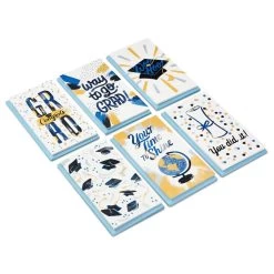 Hallmark Festive Grad Wishes Graduation Cards Assortment, Pack Of 36