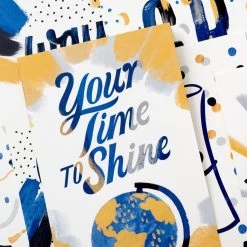 Hallmark Festive Grad Wishes Graduation Cards Assortment, Pack Of 36 -Home Decor Shop Casual Painted Money Holder Graduation Cards Assortment 5GEY2015 06