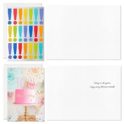 Hallmark Colorful Classic Boxed All-Occasion Cards Assortment, Pack Of 12 -Home Decor Shop Celebrate Assorted Boxed AllOccasion Cards 3EDX1204 04