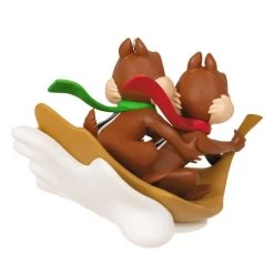 Hallmark Disney Chip And Dale Snow Much Fun! Ornament 13 Hallmark Disney Chip And Dale Snow Much Fun! Ornament -Home Decor Shop Chip and Dale Chipmunks Sledding Keepsake Ornament 2099QXD6567 06