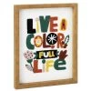 Hallmark Color Full Life Framed Quote Sign, 8x10 -Home Decor Shop Color Full Life Framed Embroidered Quote Sign 1SNN1078 01