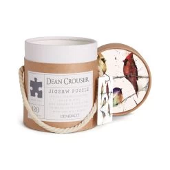 Demdaco Birds 120-Piece Puzzle -Home Decor Shop Colorful Birds Jigsaw Puzzle in Canister 1004610122 03