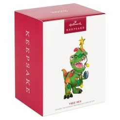 Hallmark Tree Rex Ornament -Home Decor Shop Dinosaur in Christmas Lights Keepsake Ornament 1799QGO2779 04