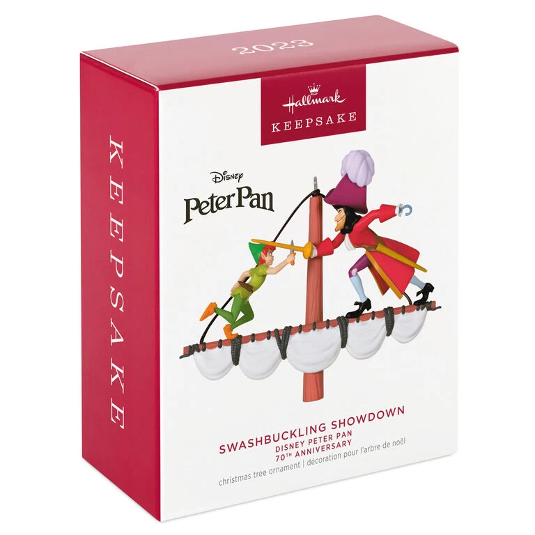 Hallmark Disney Peter Pan 70th Anniversary Swashbuckling Showdown Ornament 6 Hallmark Disney Peter Pan 70th Anniversary Swashbuckling Showdown Ornament - Image 4