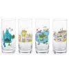 Hallmark Walt Disney World 50th Anniversary Park Attractions Glasses, Set Of 4 -Home Decor Shop Disney World Park Attractions Drinking Glasses 1DYG2074 01