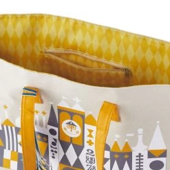 Hallmark Walt Disney World 50th Anniversary "it's A Small World" Canvas Tote Bag -Home Decor Shop Disney World its a small world Ride Tote Bag 1DYG2075 03