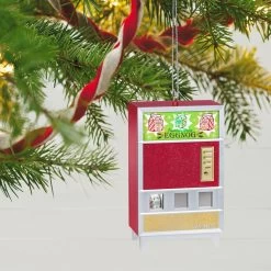 Hallmark Nellco Eggnog Machine Musical Ornament With Light -Home Decor Shop Eggnog Vending Machine Keepsake Ornament 2599QGO2649 02