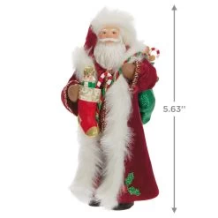 Hallmark Father Christmas Ornament -Home Decor Shop Father Christmas With Toy Bag Keepsake Ornament 2499QXR8137 03