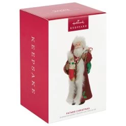 Hallmark Father Christmas Ornament -Home Decor Shop Father Christmas With Toy Bag Keepsake Ornament 2499QXR8137 04