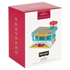Hallmark Fisher-Price™ Airport Ornament -Home Decor Shop Fisher Price Airport Keepsake Ornament 1999QXI7379 04