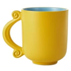 Hallmark Friends Pivot Sculpted Mug, 19 Oz. -Home Decor Shop Friends Bad Day Pivot Yellow Coffee Mug 1PCL1000 02