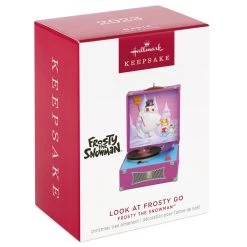 Hallmark Frosty The Snowman™ Look At Frosty Go Ornament With Light And Sound -Home Decor Shop Frosty the Snowman Record Player Keepsake Ornament 2499QXI6279 04