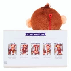 Hallmark Goin' Bananas Monkey Singing Stuffed Animal, 12" -Home Decor Shop Goin Bananas Interactive Monkey Stuffed Animal With Sound 1PSB2187 05