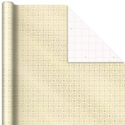 Hallmark Gold And Green 3-Pack Christmas Wrapping Paper Assortment, 120 Sq. Ft. -Home Decor Shop Gold and Green Assortment Christmas Gift Wrap 5JXW1204 07
