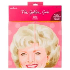 Hallmark Rose The Golden Girls St. Olaf Novelty Crew Socks -Home Decor Shop Golden Girls Rose Funny Novelty Crew Socks 1GOL1053 04