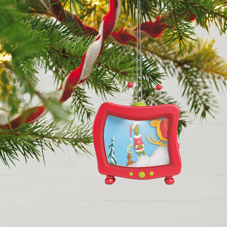 Hallmark Dr. Seuss's How The Grinch Stole Christmas!™ How Could It Be So? Ornament With Light And Sound 4 Hallmark Dr. Seuss's How The Grinch Stole Christmas!™ How Could It Be So? Ornament With Light And Sound - Image 2