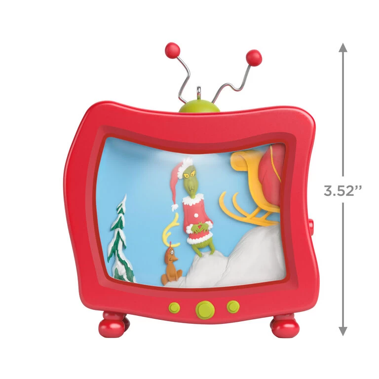 Hallmark Dr. Seuss's How The Grinch Stole Christmas!™ How Could It Be So? Ornament With Light And Sound 5 Hallmark Dr. Seuss's How The Grinch Stole Christmas!™ How Could It Be So? Ornament With Light And Sound - Image 3