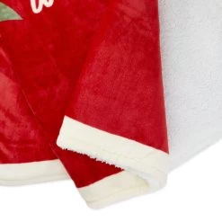 Hallmark Channel Red Oversized Blanket, 60x80 -Home Decor Shop Hallmark Channel FamilySized Blanket 1XKT3505 06