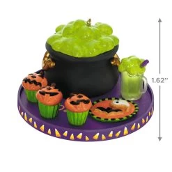 Hallmark Season's Treatings Halloween Party 2023 Ornament -Home Decor Shop Halloween Treats Tray Keepsake Ornament 1799QFO5337 03