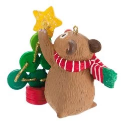 Hallmark Cute As A Button Ornament -Home Decor Shop Hamster With Button Tree Keepsake Ornament 1599QXR8259 06