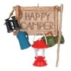 Hallmark Happy Camper Ornament -Home Decor Shop Happy Camper Sign and Gear Keepsake Ornament 1899QGO2917 01