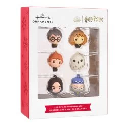 Mini Harry Potter™ And Friends Shatterproof Hallmark Ornaments, Set Of 6 10 Mini Harry Potter™ And Friends Shatterproof Hallmark Ornaments, Set Of 6 -Home Decor Shop Harry Potter and Friends Miniature Christmas Ornaments Set of 6 2HCM9230 04