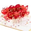 Hallmark Love You More 3D Pop-Up Love Card -Home Decor Shop Heart Pattern 3D PopUp Love Card 1299IAV5835 01