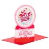 Hallmark All My Love Snow Globe Musical 3D Pop-Up Valentine's Day Card With Motion -Home Decor Shop Hearts Snow Globe 3D PopUp Music Motion Valentines Day Card 1299VAY9986 01