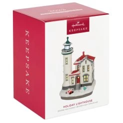 Hallmark Holiday Lighthouse 2023 Ornament With Light 11 Hallmark Holiday Lighthouse 2023 Ornament With Light -Home Decor Shop Holiday Lighthouse Keepsake Ornament 2799QXR8237 04
