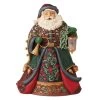 Enesco Jim Shore Collector Santa With Lantern Figurine, 14.02" -Home Decor Shop Jim Shore Santa Claus Lantern French Horn Figurine 6012948 01