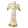 Hallmark Etched In A Mom's Heart Angel Figurine, 8.75" -Home Decor Shop Joanne Eschrich Ceramic Angel Figurine for Mom 1JOA2106 01