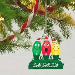 Hallmark Let's Get Lit Ornament With Light -Home Decor Shop Lets Get Lit String Lights Keepsake Ornament 2199QGO2837 02