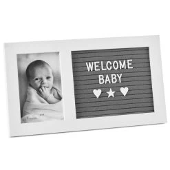Hallmark Letter Board Announcement Picture Frame, 4x6