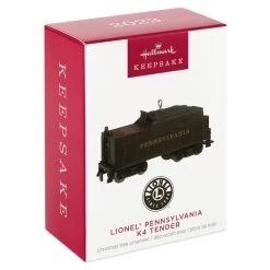 Hallmark Lionel® Pennsylvania K4 Tender Metal Ornament 11 Hallmark Lionel® Pennsylvania K4 Tender Metal Ornament -Home Decor Shop Lionel Trains Black Engine Keepsake Ornament 2199QXI6377 04