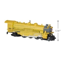 Hallmark Lionel® Trains Yellow 1361 Pennsylvania K4 Steam Locomotive Metal Ornament -Home Decor Shop Lionel Trains Engine Keepsake Ornament 2199QXE3267 03