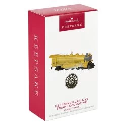 Hallmark Lionel® Trains Yellow 1361 Pennsylvania K4 Steam Locomotive Metal Ornament -Home Decor Shop Lionel Trains Engine Keepsake Ornament 2199QXE3267 04