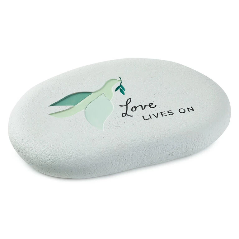 Hallmark Love Lives On Memorial Garden Stone 2 Hallmark Love Lives On Memorial Garden Stone