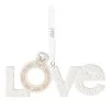 Hallmark We're Engaged! 2023 Porcelain Ornament -Home Decor Shop Love With Engagement Ring Keepsake Ornament 1999QHX3077 01