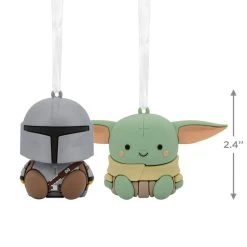 Better Together Star Wars: The Mandalorian™ And Grogu™ Magnetic Hallmark Ornaments, Set Of 2 9 Better Together Star Wars: The Mandalorian™ And Grogu™ Magnetic Hallmark Ornaments, Set Of 2 -Home Decor Shop Mandalorian and Grogu Christmas Ornaments 3HCM2401 03