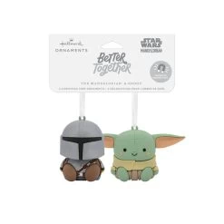 Better Together Star Wars: The Mandalorian™ And Grogu™ Magnetic Hallmark Ornaments, Set Of 2 10 Better Together Star Wars: The Mandalorian™ And Grogu™ Magnetic Hallmark Ornaments, Set Of 2 -Home Decor Shop Mandalorian and Grogu Christmas Ornaments 3HCM2401 04