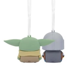 Better Together Star Wars: The Mandalorian™ And Grogu™ Magnetic Hallmark Ornaments, Set Of 2 11 Better Together Star Wars: The Mandalorian™ And Grogu™ Magnetic Hallmark Ornaments, Set Of 2 -Home Decor Shop Mandalorian and Grogu Christmas Ornaments 3HCM2401 06