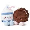 Hallmark Better Together Milk And Cookie Magnetic Plush, 6" 2 Hallmark Better Together Milk And Cookie Magnetic Plush, 6" -Home Decor Shop Milk Carton and Chocolate Cookie Magnetic Plush 1KID1642 01